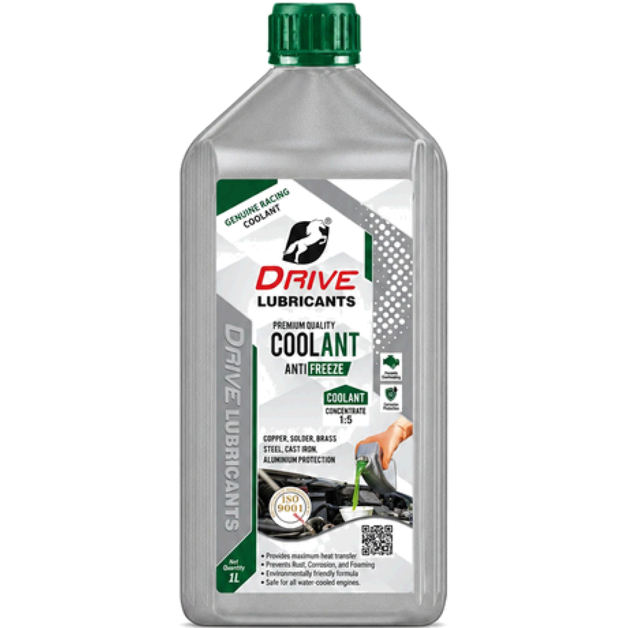 Drive Coolant Antifreeze — Premium Quality Coolant — Concentrate 1:5 by Goldtap