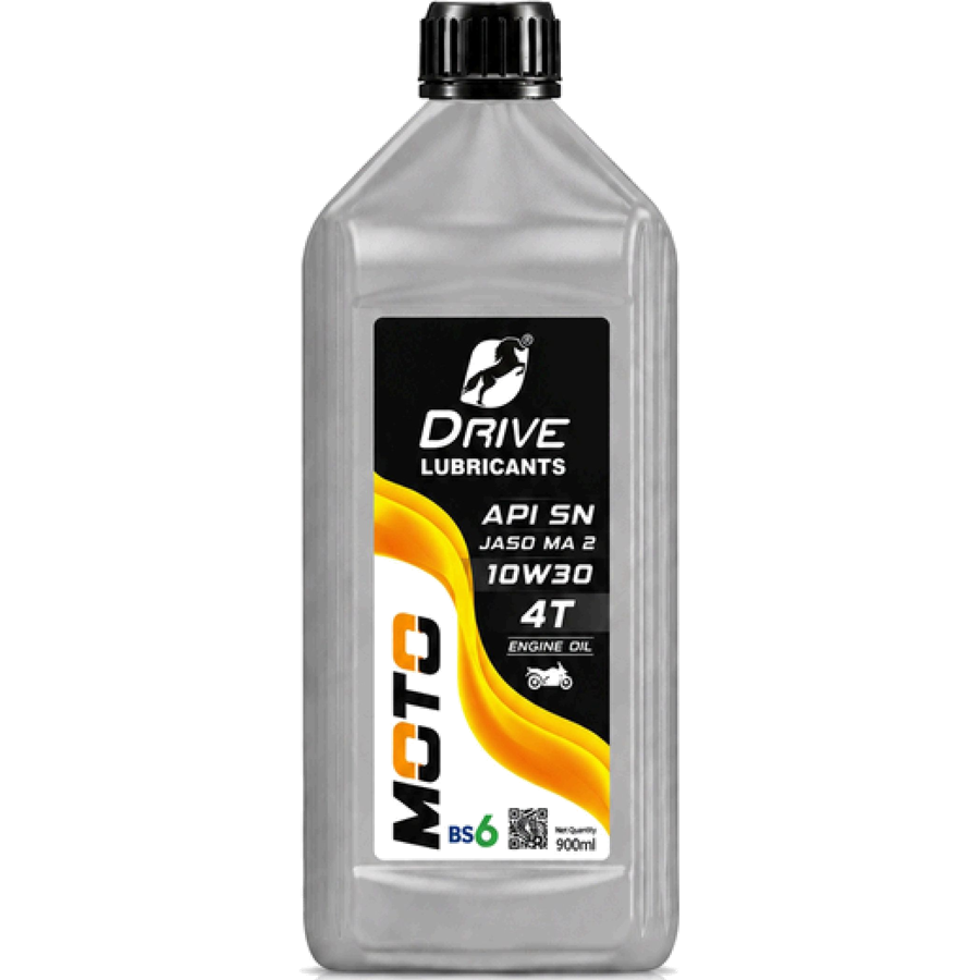 Drive Moto 10W30 4T — Synthetic Blend Engine Oil for 4T Motorcycles by Goldtap